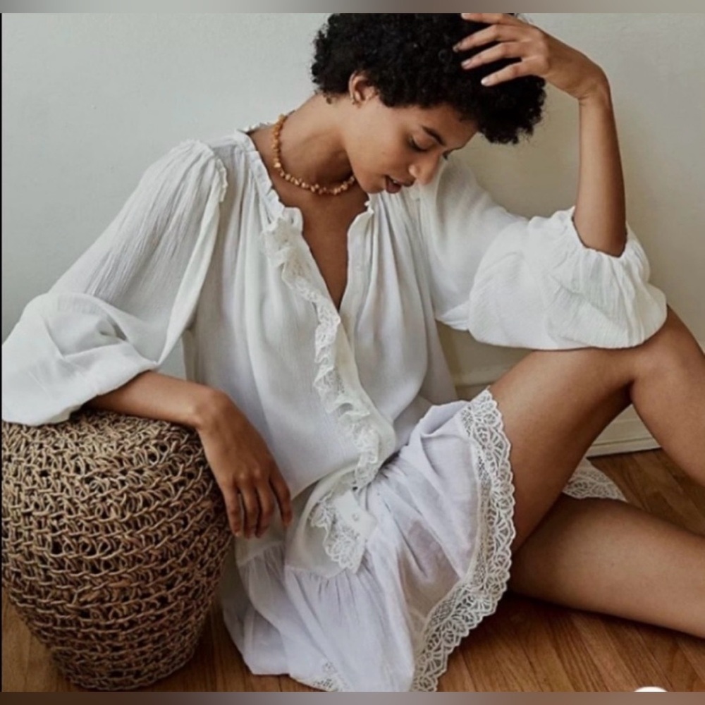 Free people Jeanette tunic duster top NWOT - Picture 4 of 7